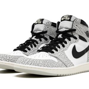 Air Jordan 1 White Cement