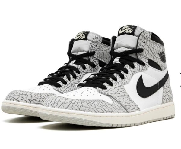 Air Jordan 1 White Cement